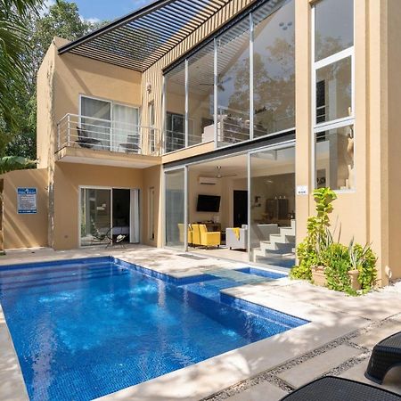 Tulum Private Modern Villa-Pool Beds-Ac-Internet-Parking-Grill Eksteriør billede