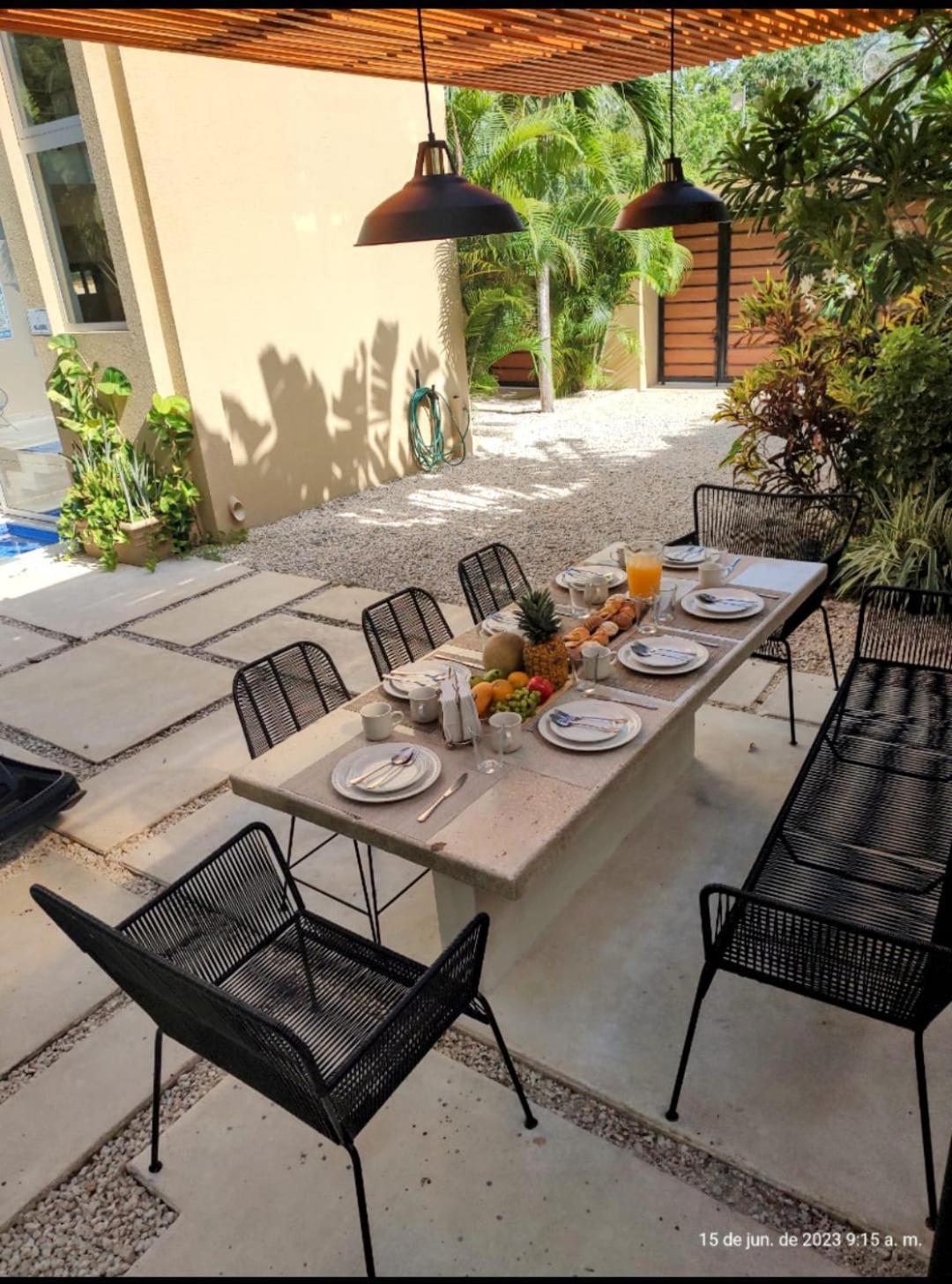Tulum Private Modern Villa-Pool Beds-Ac-Internet-Parking-Grill Eksteriør billede